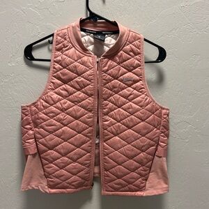 Nike Women's Pink Quilted Vest